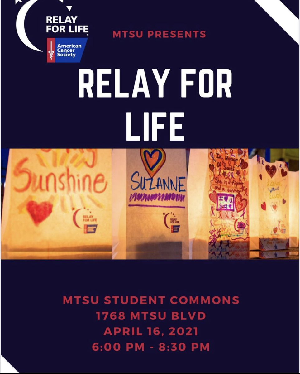 Relay for Life MTSU (mtsu_relay) Twitter