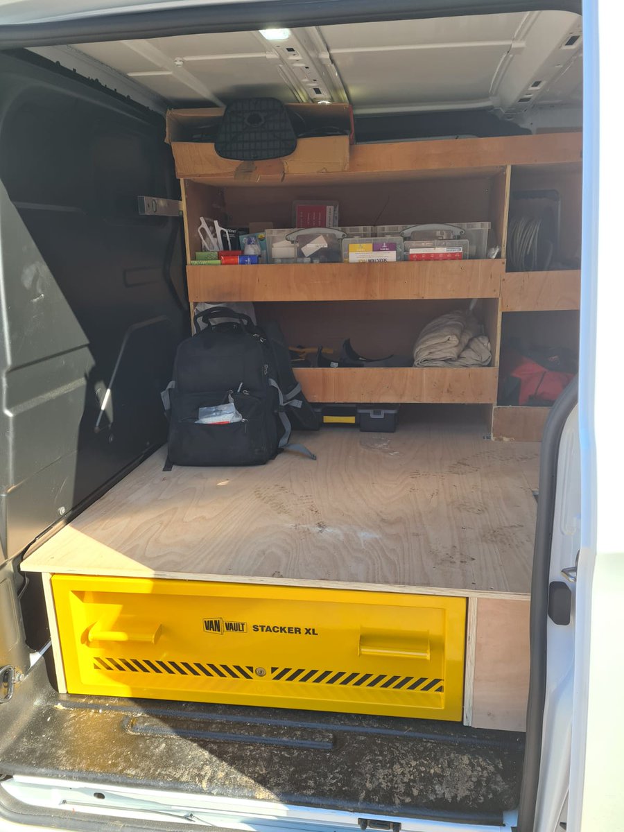 Falconsecurity1's tweet image. Work smart, not harder with an organised van! #WorkSmartWednesday