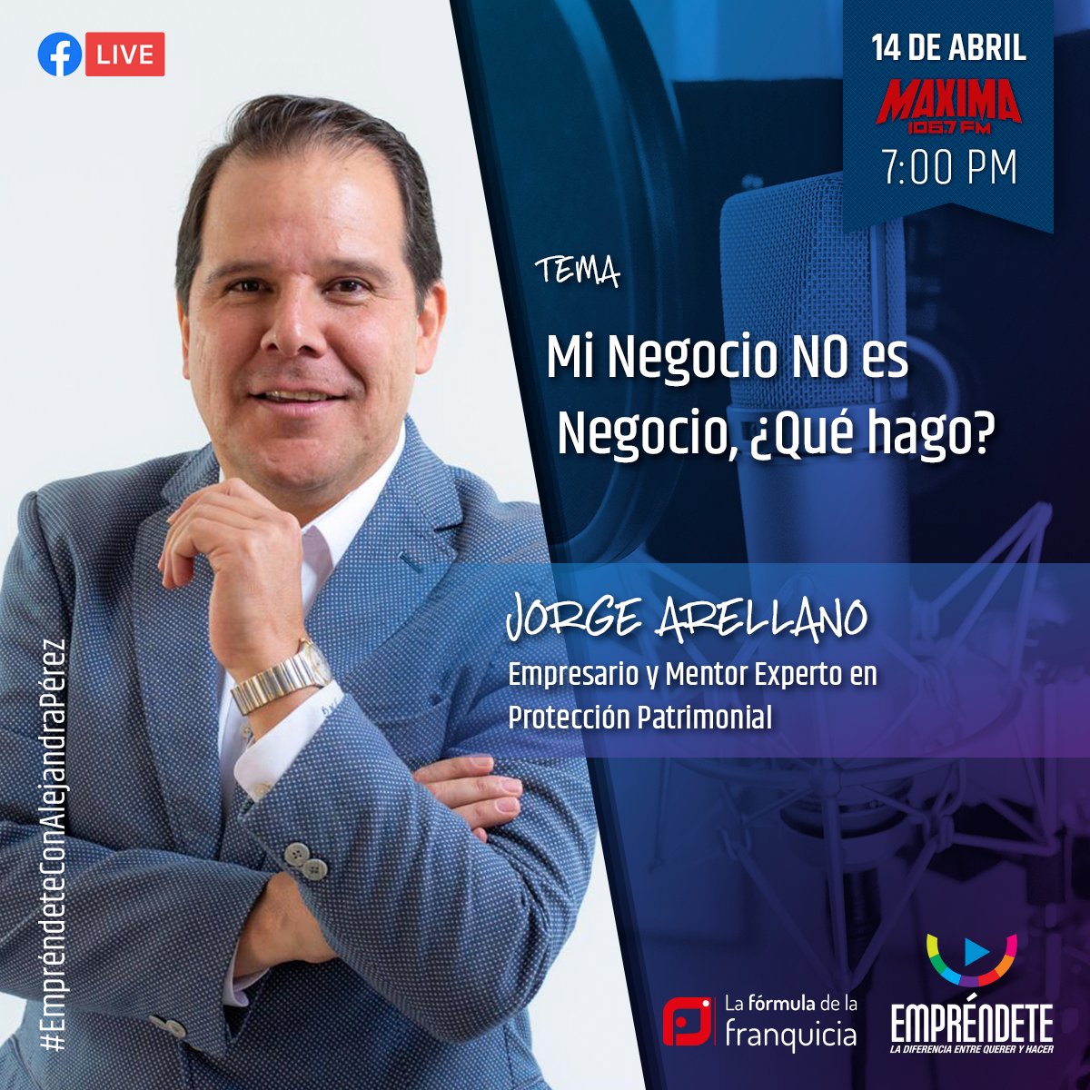 Como empresarios es indispensable ser capaces de abrir los ojos para analizar realmente qué camino estamos siguiendo, ¿Tu negocio realmente es negocio?
Hoy invitamos a @jorgearellanocoach, para hablar de qué podemos hacer si la respuesta es no ¡Empréndete!