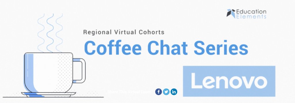 Education Leaders: Join us for a series of virtual Coffee Chats on responsive leadership, evolving responsive organizational culture, and responsive learning ecosystems. We'll discuss the problems you may be facing as you reimagine learning. Learn more! lnv.gy/3x3zMl9