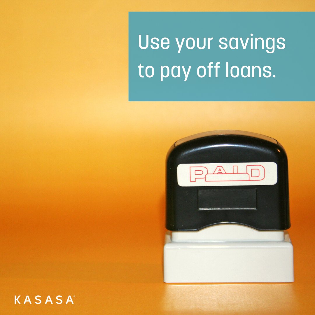 Kasasa's tweet image. Regardless of the types of debt you have, one thing is for sure: you owe someone a sum of money and you need to pay it to avoid consequences in the future (like a low credit score). 

Here are a few tips we recommend trying out as you pay off debt.