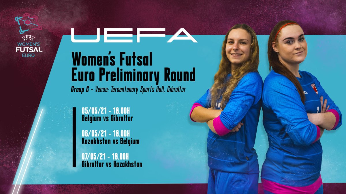 ‼FIXTURES ANNOUNCED‼ Group C of the UEFA Women's Euro Preliminary Round to be hosted on The Rock‼