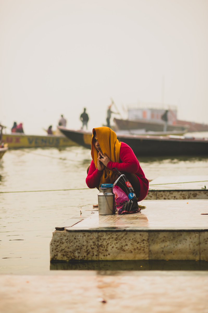 A memoir from India trips past. Varanasi, India circa January 2020 #varanasi #streetphotography #faith #india
