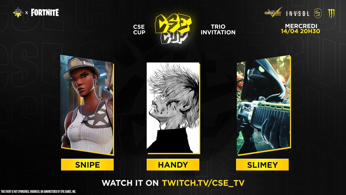 #CSECup ce soir , merci pour l'invitation !