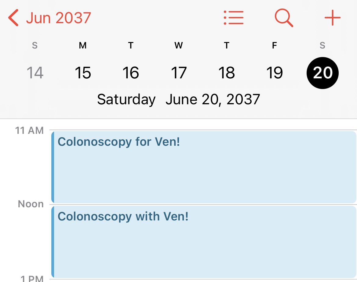 kzhuangmd's tweet photo. When you share a birthday with @ven_satyam and are overly excited to follow the new #USPSTF colon cancer screening guidelines #markyourcalendar #age45 https://t.co/kRXAJfEnSO