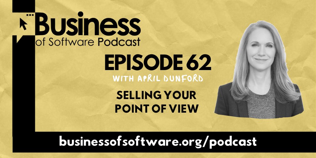 bosconference's tweet photo. You can sell your product, or sell your point of view na help your customer buy.

Join @aprildunford in this week’s #BoSpodcast looking at different kind of marketing pitches.

https://t.co/98GxpfnJO3

(And this link should actually work! 🤦🏻‍♂️) https://t.co/26NhLIdzin