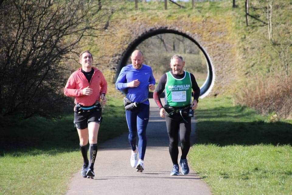 🏃‍♂️🏃‍♂️🏃‍♂️ DAY 73 = COMPLETE🏃‍♂️🏃‍♂️🏃‍♂️

Im running 110 MARATHONS in 110 DAYS all for <a href="/macmillancancer/">Macmillan Cancer Support</a> &amp; @HospiceatHomeWC
Today I was with <a href="/Diddler29/">David Byers</a> &amp; John Young

🧚‍♀️ The Cycle Track Faries have been out 

😊 Shout Out <a href="/EamonnHolmes/">Eamonn Holmes OBE</a>

Thanks again

Link to Sponsor: virginmoneygiving.com/GaryMcKee1