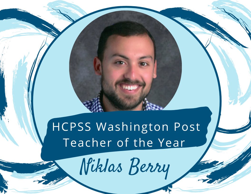 We are SO PROUD of Mr. Berry...teacher of the year!!! #OMisStrongestTogether #OMmovingForwardTogether <a href="/HCPSS/">HCPSS</a>