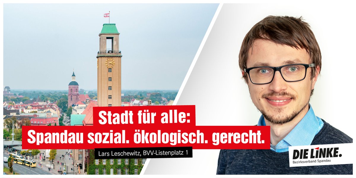 DieLinkeSpandau's tweet photo. Wir beginnen bei der Vorstellung mit unserem aktuellen Fraktionsvorsitzenden in der #BVVSpandau @lars_leschewitz. Er möchte seine gute Arbeit in der Fraktion fortsetzen und für ein sozial ökologisches #Spandau kämpfen. Unser Kandidat für Spandau und den AGH Wahlkreis 04 #Staaken https://t.co/agn8sl2USF