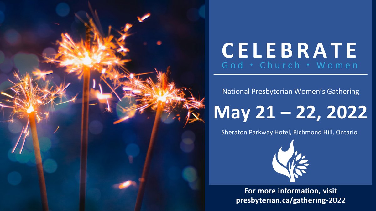 Hcbe Calendar 2022 Presbyterian News On Twitter: "Celebrate God. Sing Together—Everyone! The  Women's Missionary Society National Presbyterian Women's Gathering Will  Take Place May 21–22, 2022, At The Sheraton Parkway Hotel In Richmond Hill,  Ontario. Learn