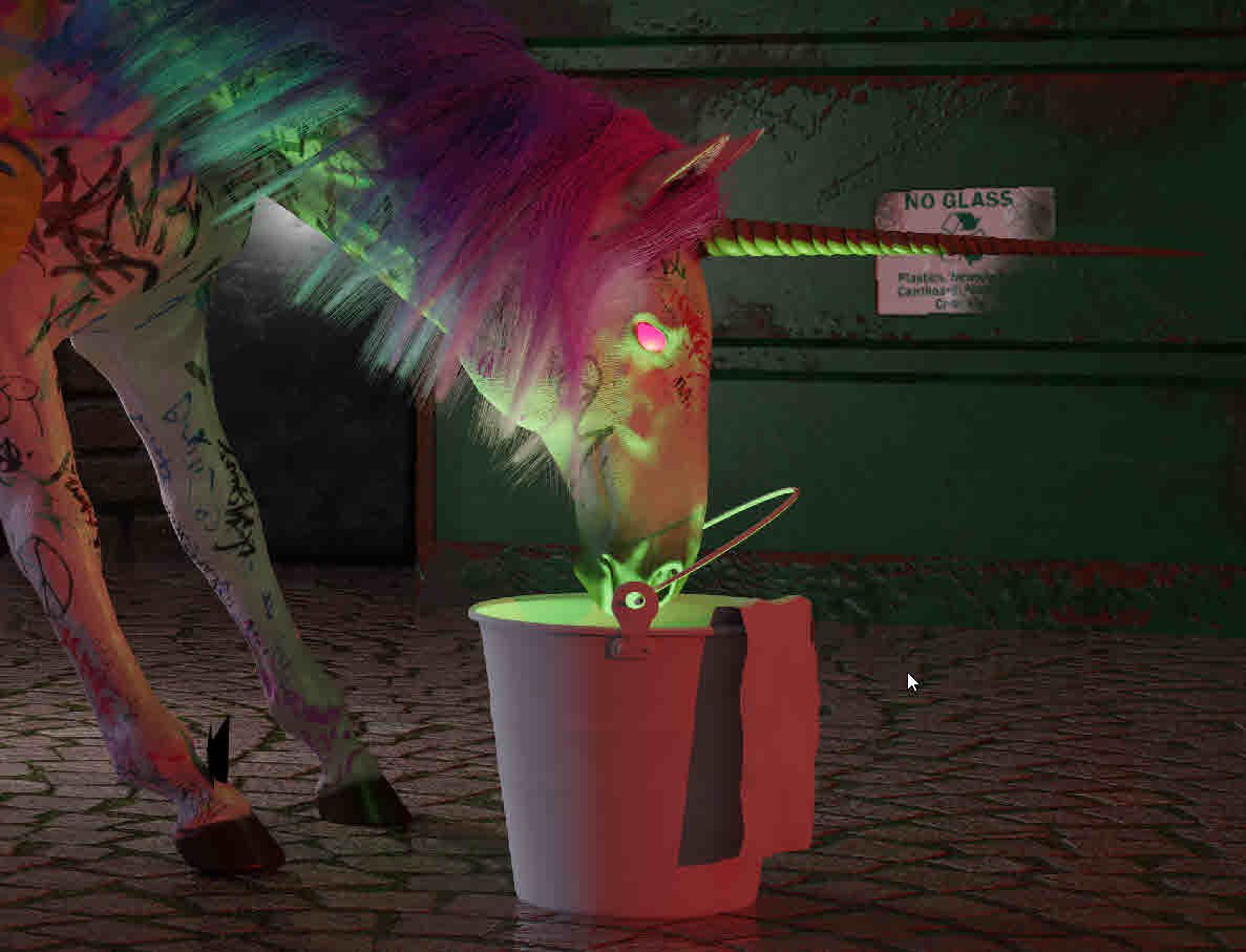 GoPosterDE's tweet photo. #unicorn #rendering #3d #Blender3d #BlenderCycles #blendercommunity #3Dartist #NFTCommunity #NFTartists #cryptoart #cyberpunk #cyberpunks #cryptopunks @KennethBosak @ThisisNFTs @nftfreaks @nonfungiableart @NFTED1 @NFTsShoutout @NftShilling https://t.co/YOEvnvmFg9