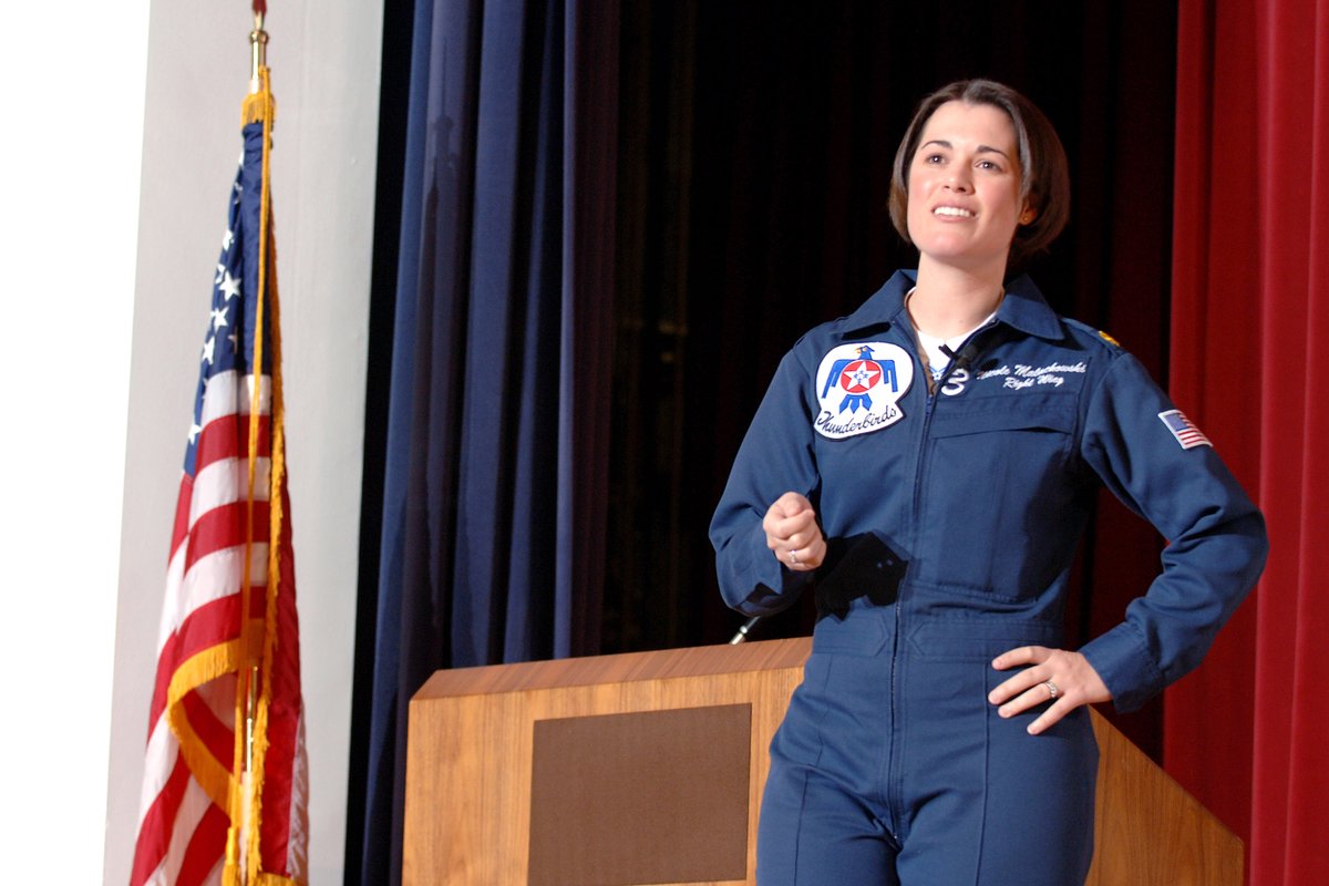 AnthologyInc's tweet image. We are thrilled to announce our #AnthologyTogether2021 Keynote Speaker, Nicole Malachowski, former United States Air Force combat veteran and the first female Thunderbird Pilot. Register to hear her speak about "Harnessing the Headwind of Change." bit.ly/3pqMZjF