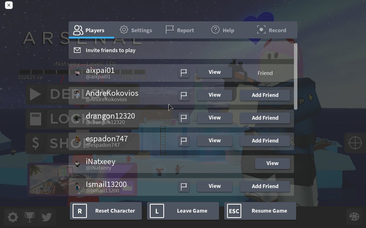 Bloxy News On Twitter For Some Users Display Names Along With The Normal Usernames Will Now Appear Under The Players Tab Of The Roblox In Game Menu Note Display Names Are Not Officially - cool names roblox