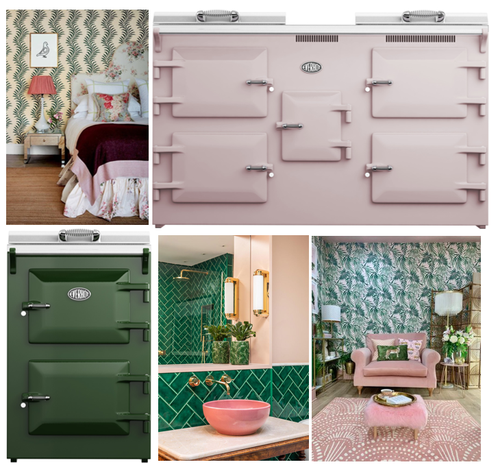 This week we’re loving… Dusky Pink and Green 

Pic credit: 
-@houseandgardenuk
-Dusky Pink Everhot 150 
-Green Everhot 60 
-pufikhomes.com
-@cloud_nine_interiors

#Everhot #heatstoragerangecooker #rangecooker #kitchen #kitchendesign #luxury #design #cookers