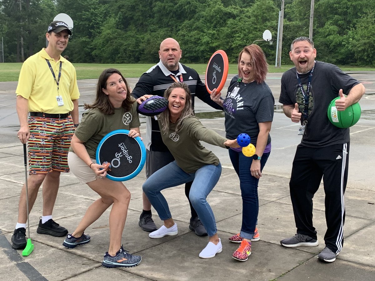 It might be rainy outside but our Integrated Athletics and APE Teams are still out having fun! Soccer is next and Summer Camp is on the horizon! Can’t wait to see everyone! <a href="/HumbleISD_ESS/">Humble ISD Educational Support Services</a> <a href="/HumbleISD/">Humble ISD</a> <a href="/stacie_khalaf/">Stacie Khalaf Adapted Physical Education</a> <a href="/MrsCoachSTemp/">Sarah Templeton</a>