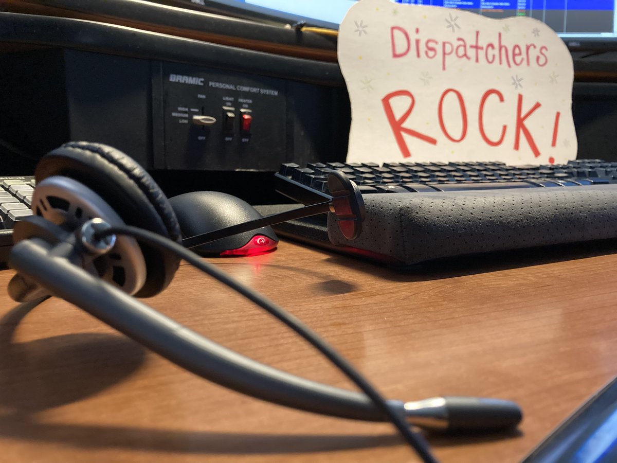 boulderpolice's tweet photo. They’re the first voice you hear when you call for help. From the middle of the night to the middle of the day public safety dispatchers are here for you #Boulder 
In honor of National Public Safety Telecommunicators Week we want to say how much we appreciate THEM #ThinGoldLine https://t.co/7tDyGPmLeP