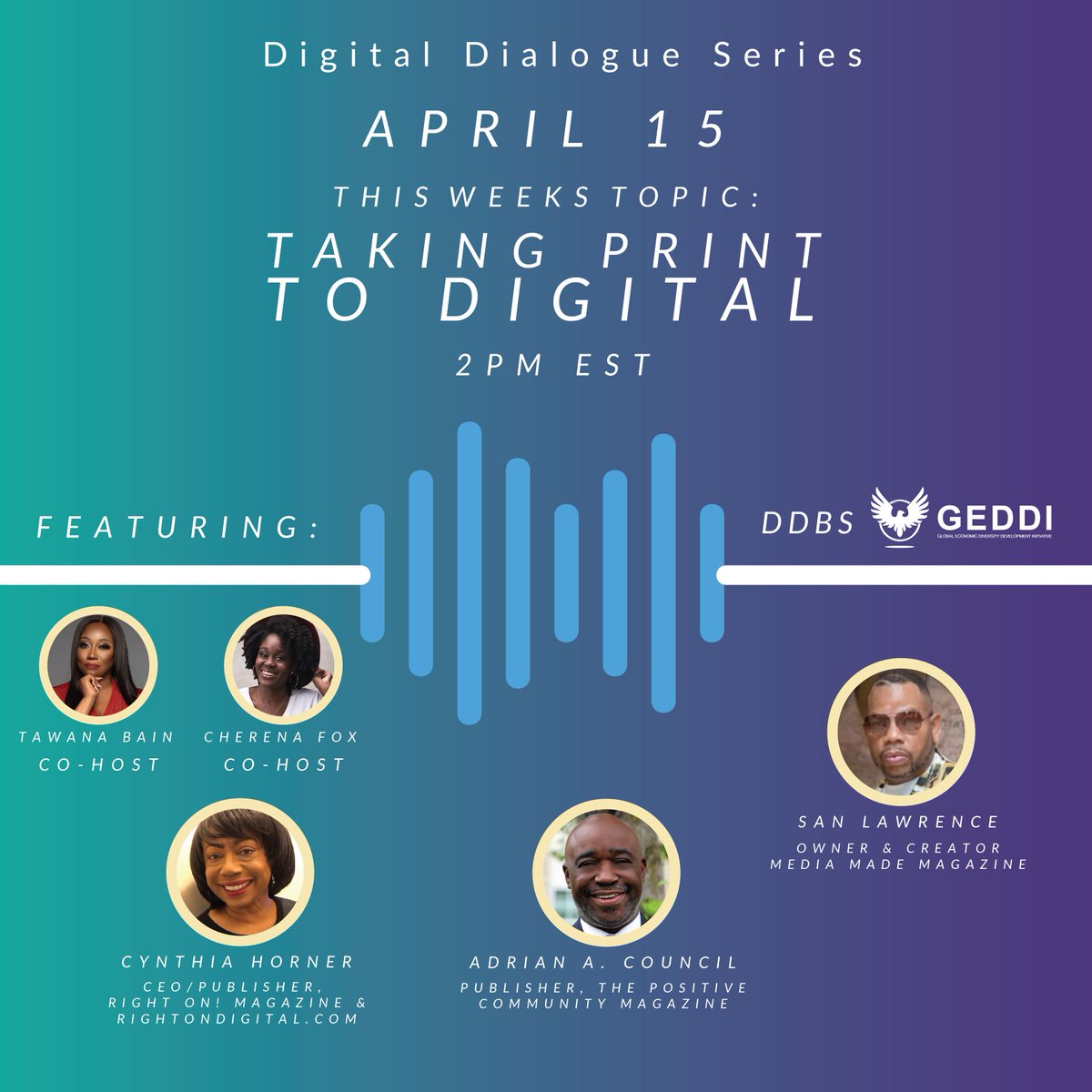 We are part of this discussion.