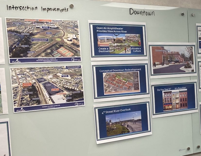 BrentCenters's tweet photo. We hosted a great “Coffee with the City Manager” event this morning where we invited downtown stakeholders to discuss the big upcoming projects in our downtown. Great success due to a hard-working staff and engaged group of stakeholders. https://t.co/tCL1tSGPEx
