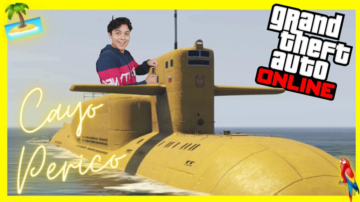 the_sandom's tweet photo. 🏝¡VIAJO A LA ISLA PERICO!🦜 (SALIÓ MAL) -GTA V Online- | The SánDom
@felipe_sandom
 https://t.co/WS9sgh1t07

#submarine #submarino #kostka #GTAOnline #GTAV #cayoperico #Viajes #GrandTheftAutoV #Island #Online https://t.co/INLDxfGsVK