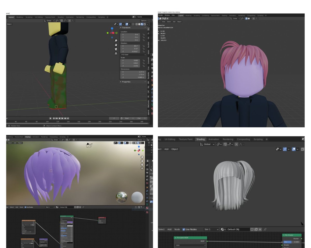 Check it out! I will model roblox game assets hair cloth characters and all for $10 on #Fiverr fiverr.com/s2/64d1793568 

Any Suggestions #robloxians?
.
.
.
.
#Roblox  #Robloxhair #Robloxdev #Robloxclothes #Robloxmodels  #UGC #blender #BlenderEevee #RETWEEETME #gameassets 
#2021