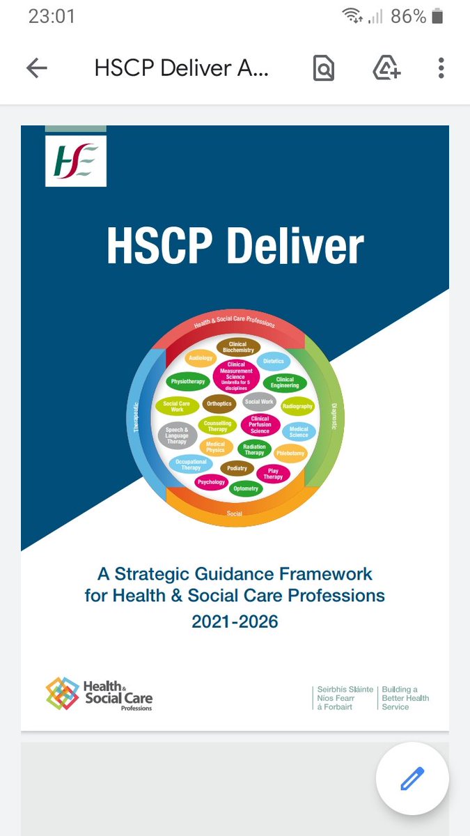 Jackie Reed (@jackieareed) on Twitter photo Looking forward to the launch of HSCP Deliver our Strategic Guidance Framework next week.💫
Please join us at 11am Wed 21st April.
Contact at National HSCP Office email for registration details.
#HSCPDeliver <a href="/WeHSCPs/">National HSCP Office, HSE</a> Looking forward to the launch of HSCP Deliver our Strategic Guidance Framework next week.💫
Please join us at 11am Wed 21st April.
Contact at National HSCP Office email for registration details.
#HSCPDeliver <a href="/WeHSCPs/">National HSCP Office, HSE</a>