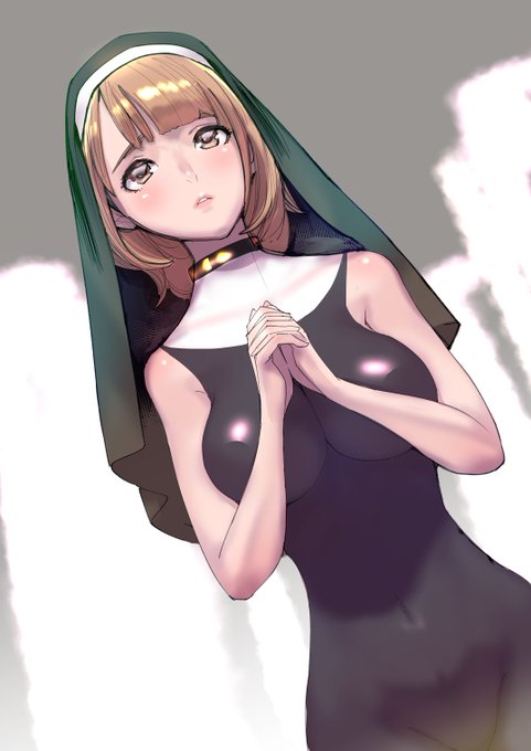 おはよーございます!
朝のワンドロは昔描いてた修道女を描きなおしてみました。
今週もあと少し!がんばっていきまっしょい! 