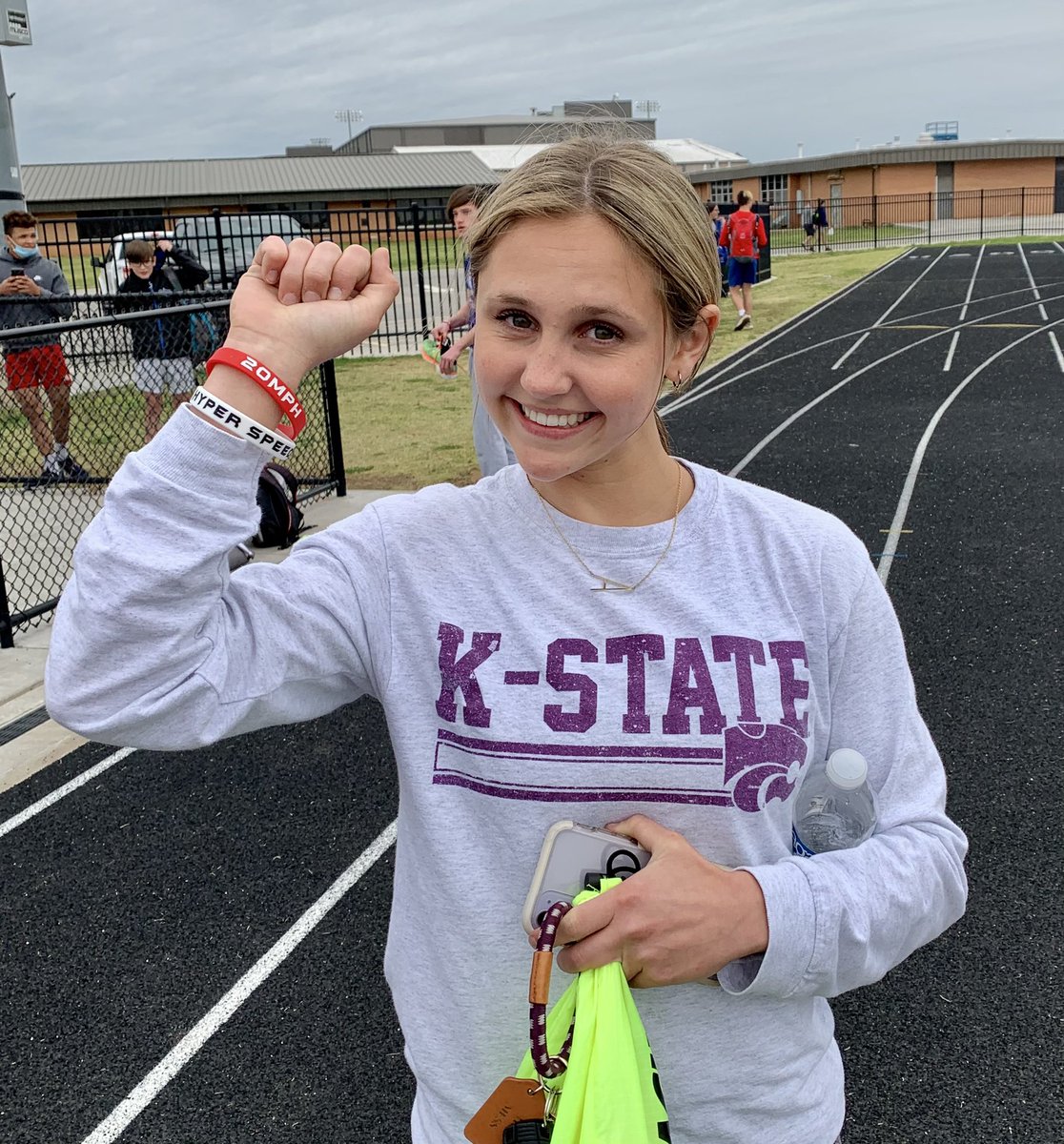 bixbytrack's tweet photo. After watching the boys compete in 10m FLYs this season, @andramohler decided she wanted to take a shot. Two attempts later and we have our first female member of not just 20MPH club, but she topped 21MPH with 1.02 and 1.05 10m FLY times‼️ 😲 CONGRATS Andra❗️ https://t.co/r1YmwvPQYq