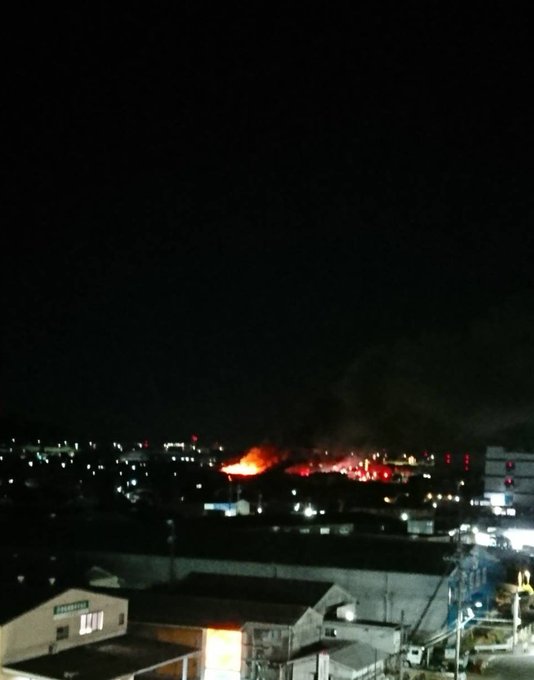 火事 愛知県小牧市小木1丁目付近で深夜に火災 通行止めで渋滞 現地の画像で被害状況まとめ まとめダネ
