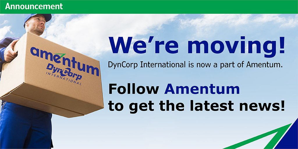 We thank you for your great support throughout the years! We are moving to Amentum next Wednesday. <a href="/amentum_corp/">amentum</a> 
#defense #aviation #landsystems #govcon