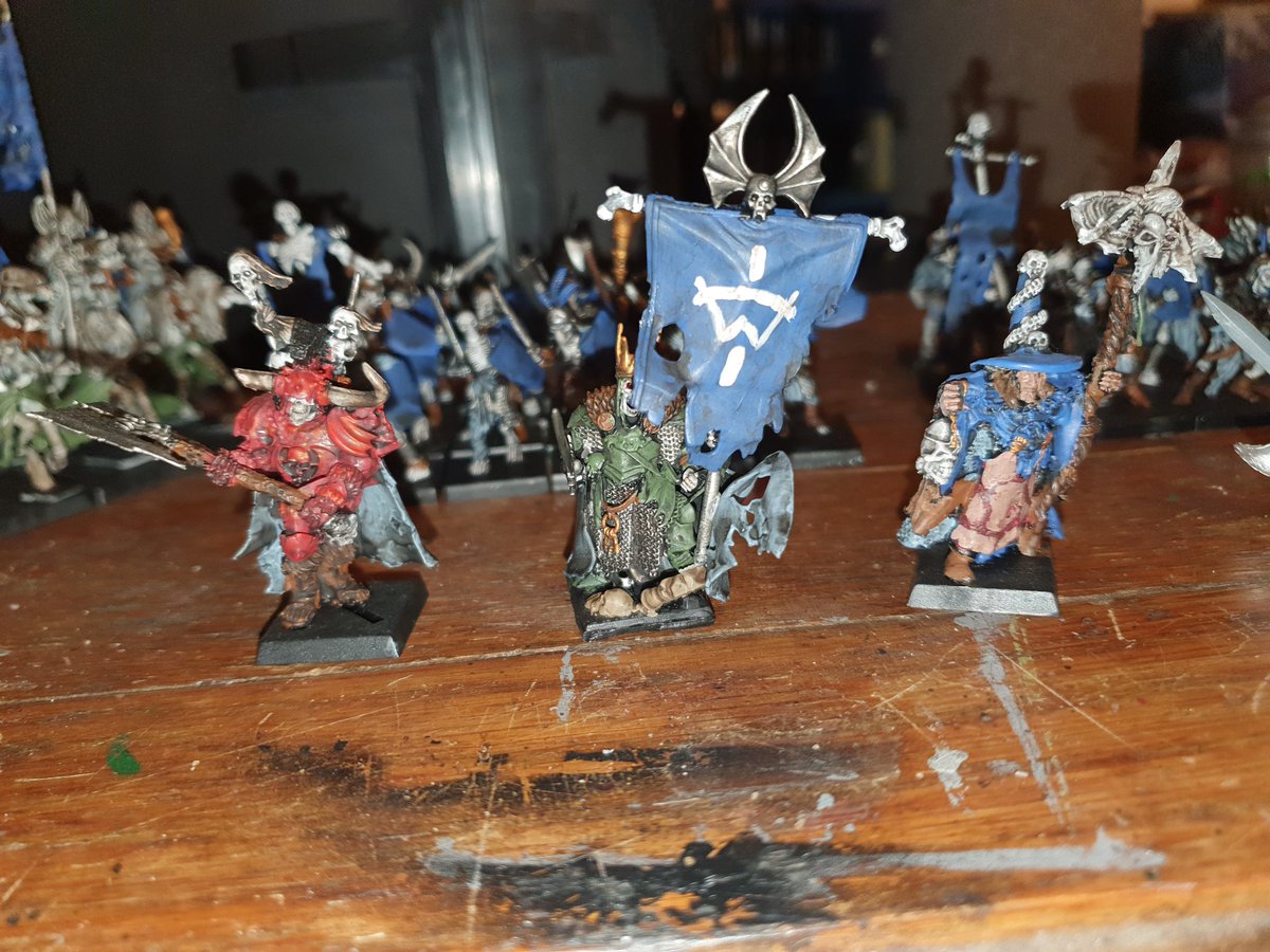 ColinGoodman16's tweet photo. @The_9th_Age 
The start of my Vampire Covenant army for The 9th Age. Still need to paint my vampire though.

#theninthage #vampirecovenant #the9thage https://t.co/9MXl0RHZ6X