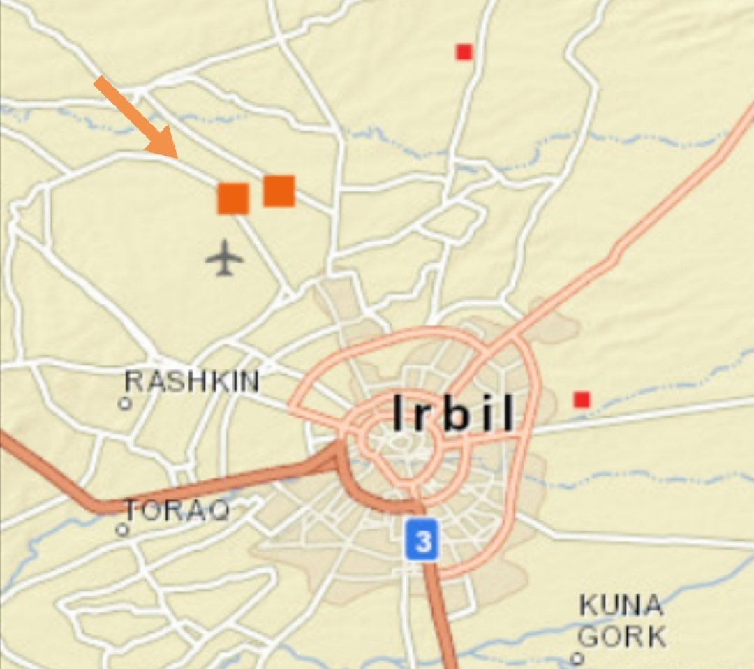 iraq_Intel's tweet photo. #Erbil Airport
By NASA firms ( fire map) https://t.co/lfaFBxTvhG