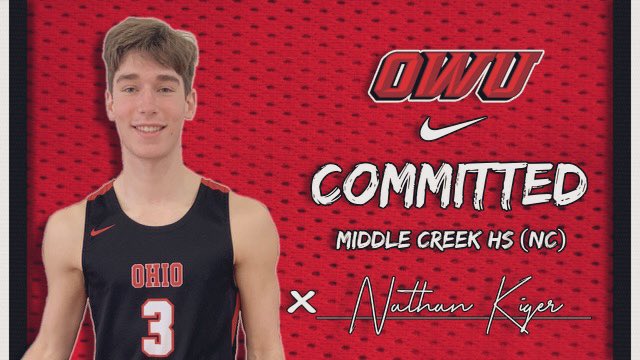 Excited to announce my commitment to attend and play basketball at Ohio Wesleyan University! Would like to thank God and everyone who’s helped me get where I am today. Go bishops! ❤️🖤