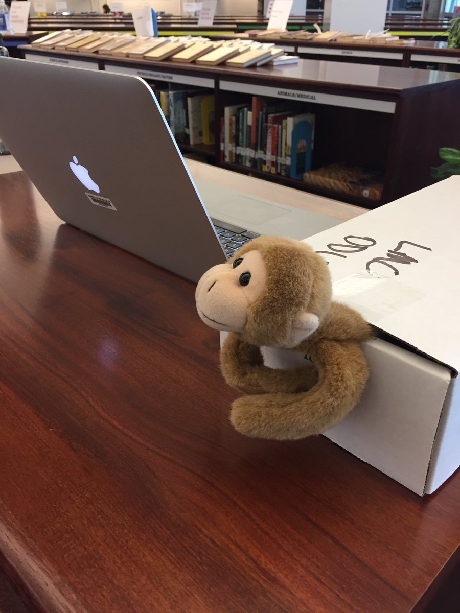 Gearing up for some fun with WeVideo and marketing students.  I have an official observer today!  #monkeyingaround