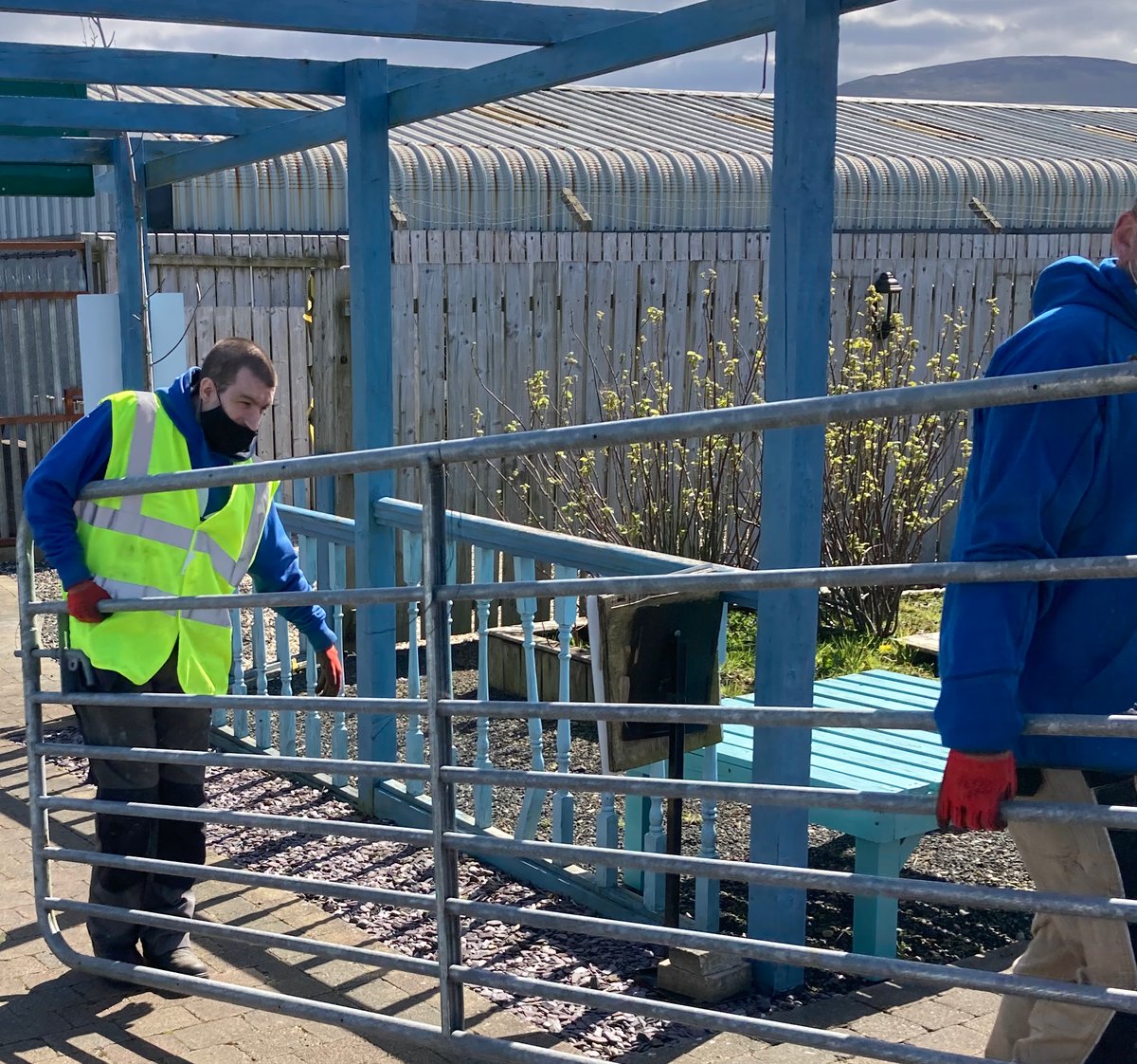 aagreenlight's tweet image. Alternative Angles trainees getting ready for summer reopening