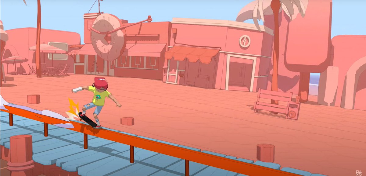 I'm sooooo happy to say I've been working as the concept artist for <a href="/Roll_7/">Roll7</a> and <a href="/OlliOlligame/">OlliOlli World 🛹</a>
It's just been announced!
#OlliOlliWorld

Official trailer: youtu.be/MZrucpT_mlA