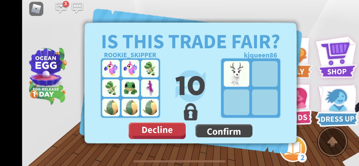 RookieSkipper's tweet photo. WFL?? 

#AMTrading #adoptme #AdoptMeTrades @PlayAdoptMe https://t.co/GHeBGH9pRH