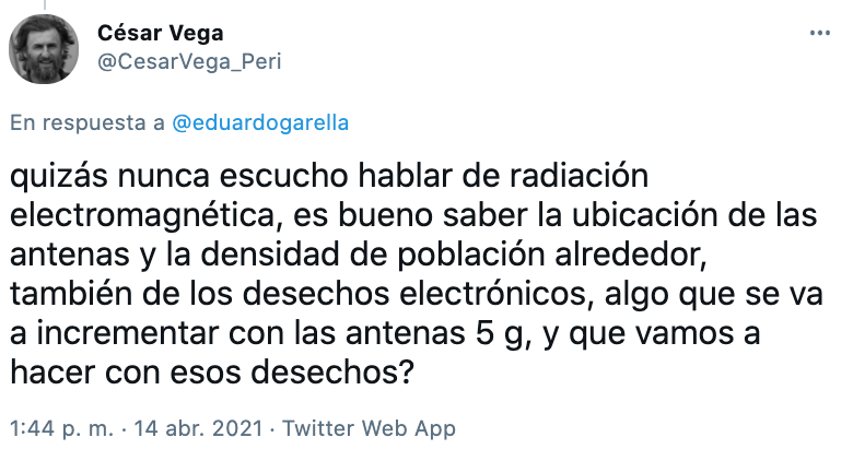 bettegamauro's tweet photo. @laligafederal @CesarVega_Peri Sobre el impacto del avance tecnológico sobre el empleo se han escrito rios de tinta y me consta que son varios los legisladores que trabajan en el tema

De todas formas, no es eso lo que le interesa a Vega cuando pregunta sobre el 5G https://t.co/FhOWskbg7L
