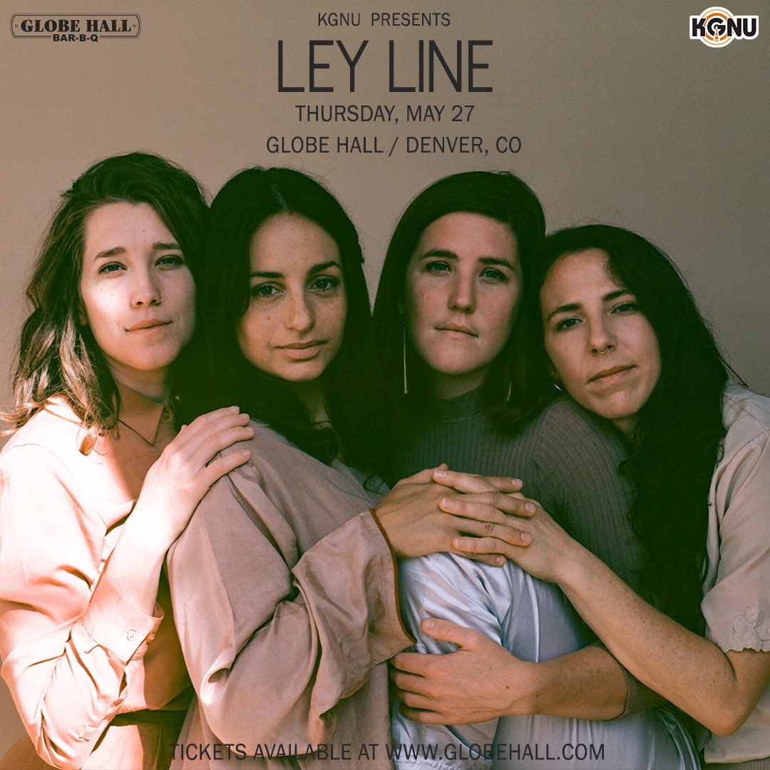 Ley Line (@leylinesound) on Twitter photo JUST ANNOUNCED: <a href="/KGNU/">KGNU Community Radio</a> presents Ley Line at <a href="/GlobeHallDenver/">Globe Hall</a> on May 27th. #livemusicisback JUST ANNOUNCED: <a href="/KGNU/">KGNU Community Radio</a> presents Ley Line at <a href="/GlobeHallDenver/">Globe Hall</a> on May 27th. #livemusicisback