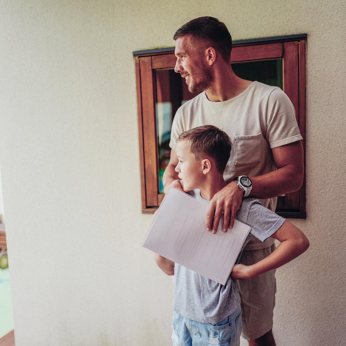 Lukas Podolski Com Happy Birthday To My Big Boy So Many Big Moments Especially That Historic Night In Rio Love You Fatherandson Forever Family Love T Co Mfkcgbuvmg