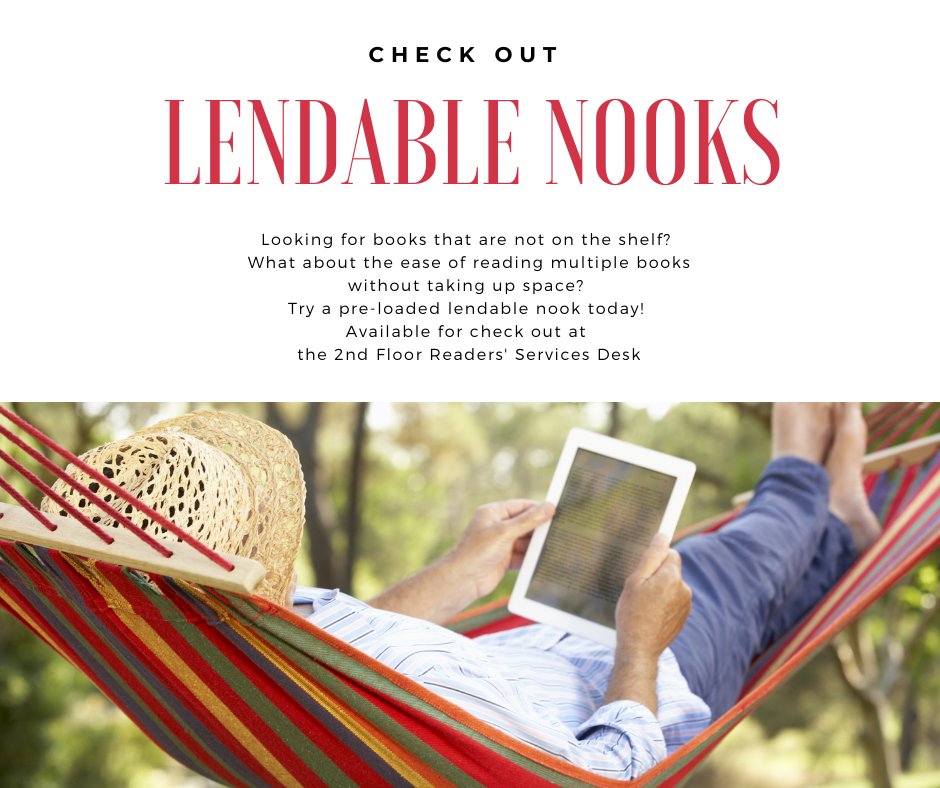 SyossetLibrary's tweet image. #atyourlibrary #syossetlibrary #ebooks #readingiscool