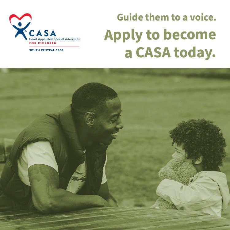 OkieCASA's tweet photo. Foster children might not know how to stand up for themselves. As a CASA, you can give those children a voice through your advocacy so they don’t have to worry about the hard stuff. Link is in bio to apply! #volunteer #oklahoma #clevelandcounty #mcclaincounty #garvincounty https://t.co/8Pf1a0A3Q7