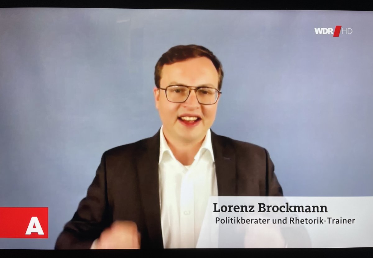 Und noch ein Beitrag heute aus der #westspitze mit #lorenzbrockmann von der #rhetorikakademie für den #mdr