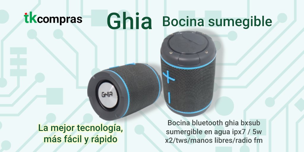 TkComprascom's tweet image. ¡Potencia y buen #audio para llevar!🔊🔊
Comparte tu #música en cualquier lugar, con su conectividad #bluetooth y su resistencia para sumergirse en #agua 💦 podrás llevar la fiesta a donde quieras 🥳🥳
Compra la tuya acá: 
bit.ly/3snqRHj
