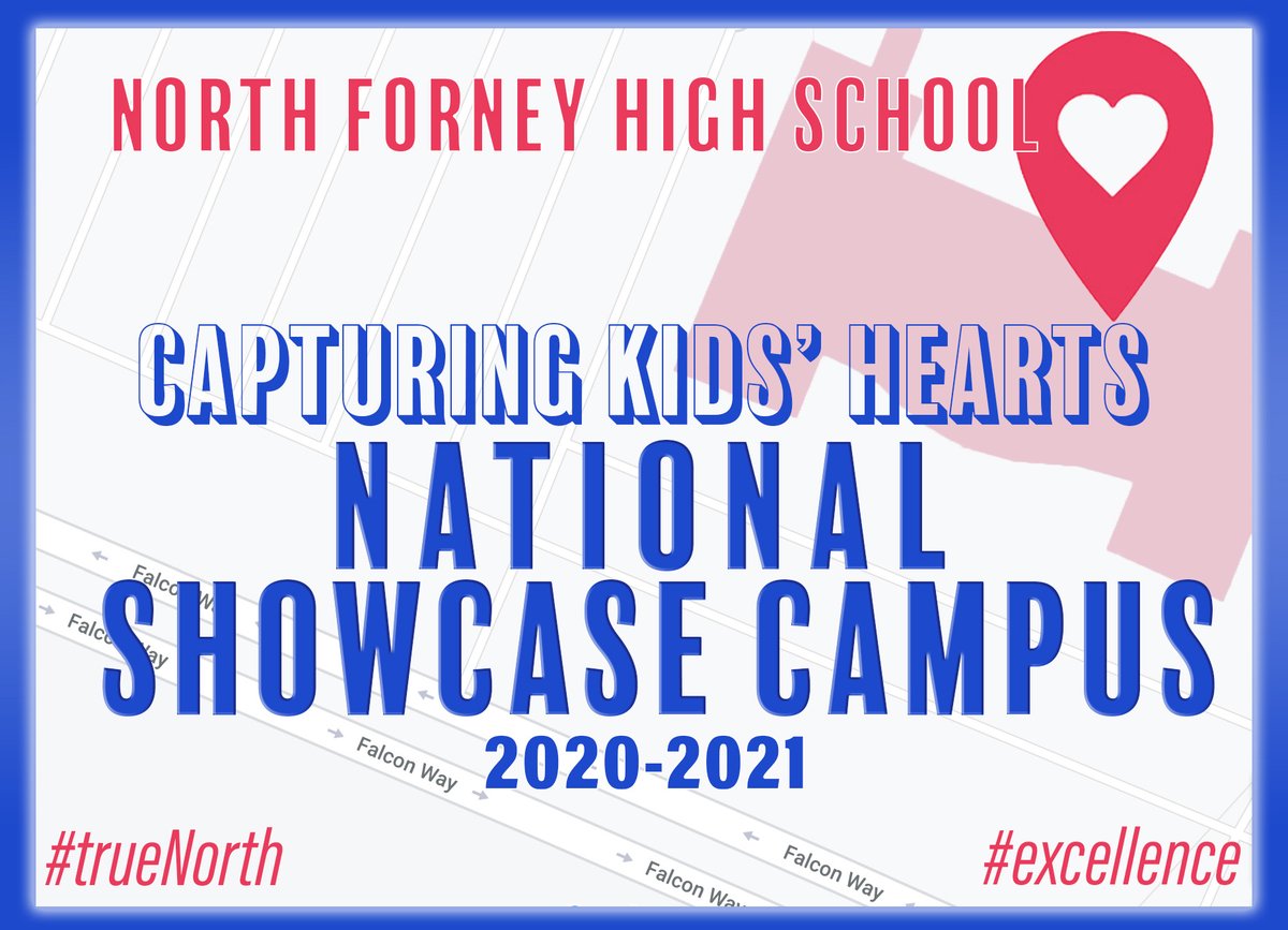 NFHS_TrueNorth's tweet photo. North Forney HS is officially a @IHeartCKH NATIONAL SHOWCASE CAMPUS! All that we do is for our Falcons! What a HUGE honor!! #trueNorth #excellence 
@flipflippen @KBooEdu @forneyisd @justinwterry https://t.co/0Rc8eYdSXx