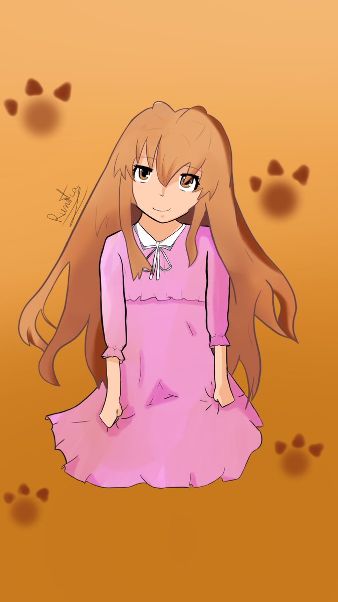 Runstia's tweet image. Taiga de Toradora :D