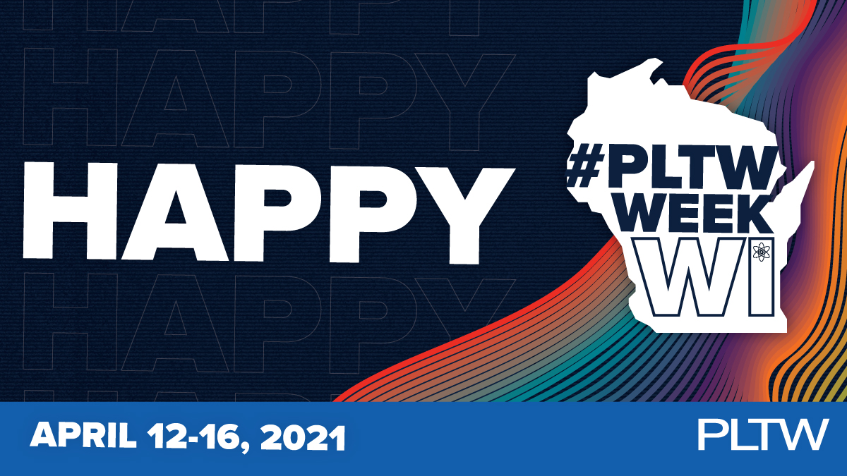 PLTWorg's tweet photo. Thanks to a Proclamation signed by the Governor, the state of Wisconsin is celebrating #PLTWWeekWI. Weβre excited to call attention to the importance of STEM education and the essential role PLTW plays in preparing students for life outside the classroom. https://t.co/Si7GeHEGdc
