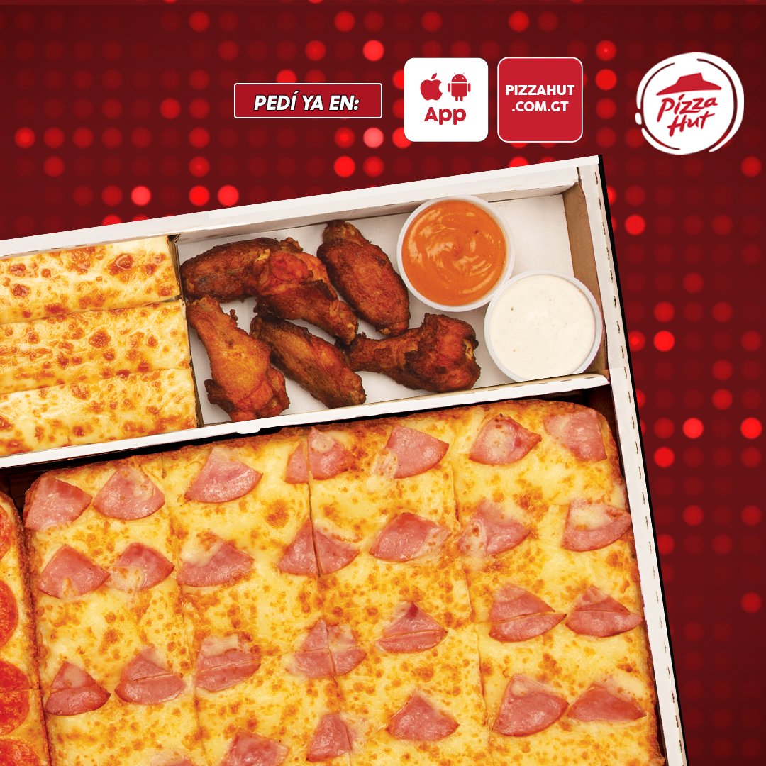 Pizza Hut on Twitter "Pizza + alitas= 😍 ¡Mega combinación! Disfrutá