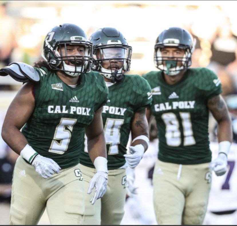 Beyond blessed to say that I have been given a scholarship to play D1 football at Cal Poly San Luis Obispo. I would like to thank my coaches, parents, family and friends for all the support. #gostangs <a href="/rcg999/">Ron</a> <a href="/vicsaint/">CoachV</a> @CoachWulff