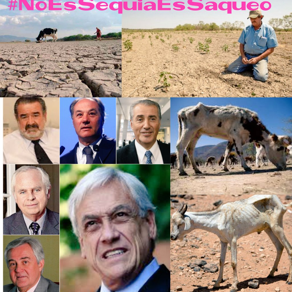 Dpm_Chile2020's tweet photo. @CNNChile #NoEsSequiaEsSaqueo #CodigoDeAgua https://t.co/kCz4BfzsPN