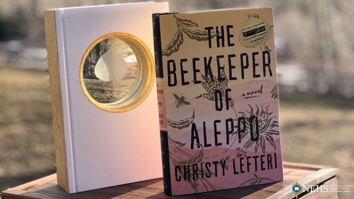 NEHS's 2022 Common Reader is Christy Lefteri's The Beekeeper of Aleppo. Get your copy now and start planning on how your chapter will engage with this powerful book. nehs.us/scholarship...…